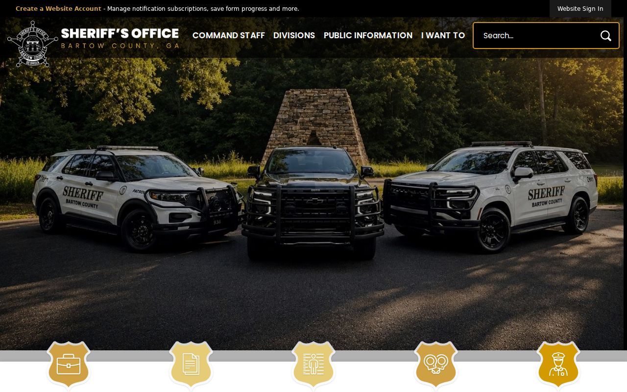 Bartow County Sheriff's Office official website
